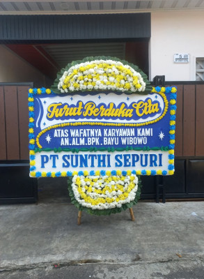 Papan Bunga Duka di SUBULUSSALAM